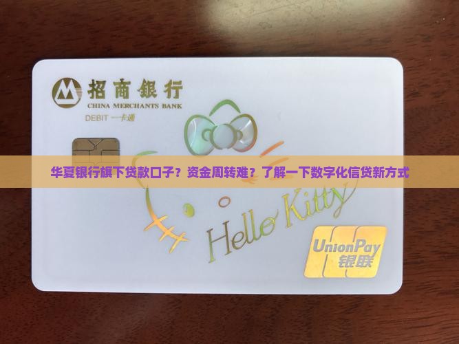 华夏银行旗下贷款口子