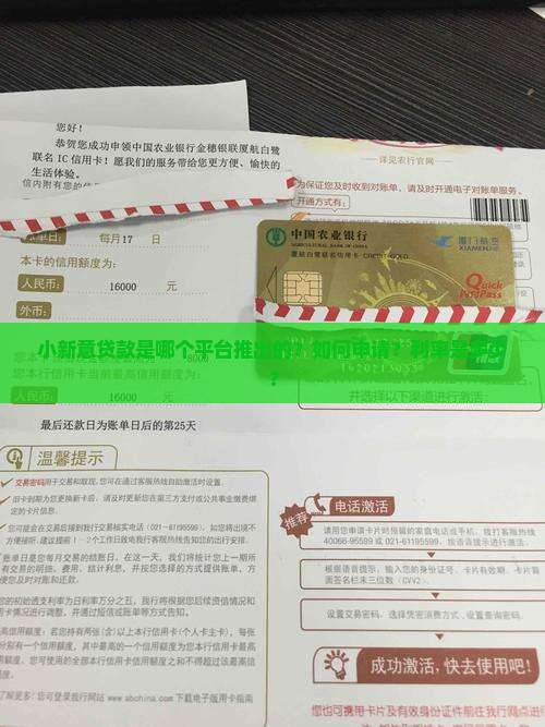 小新意贷款是哪个平台