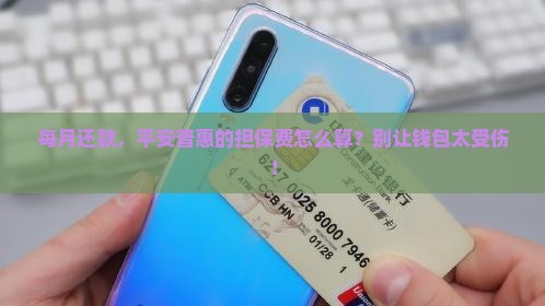 平安普惠贷款月担保费
