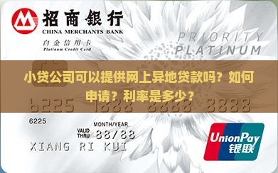 小贷公司网上异地贷款