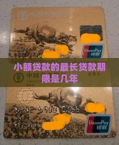 小额贷款最长几年还本金