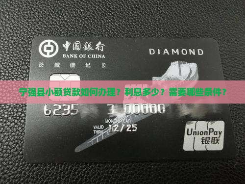 宁强县小额贷款