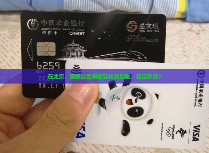 北京贷款写什么公司