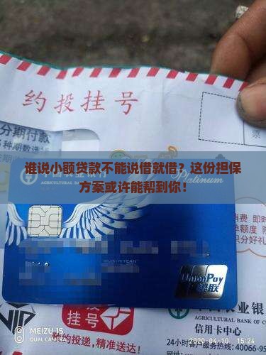 小额贷款担保实施方案