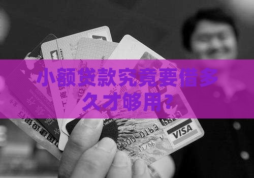 小额贷款的周期是多长