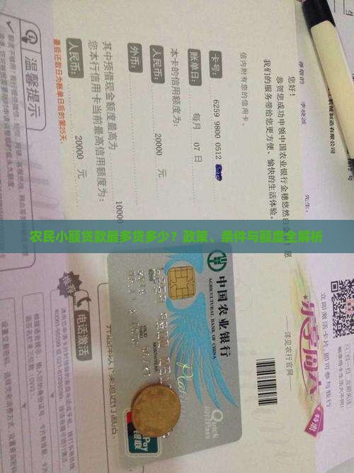 农民小额贷款最多贷多少