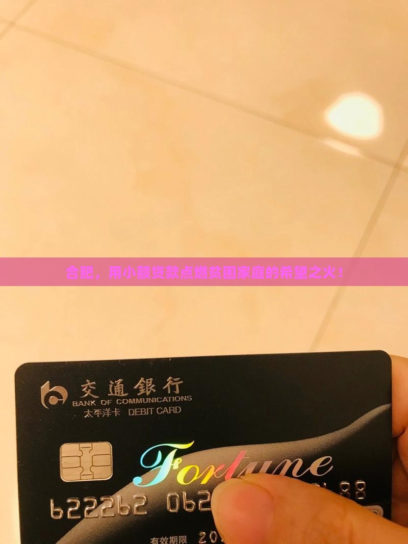 合肥市扶贫小额贷款