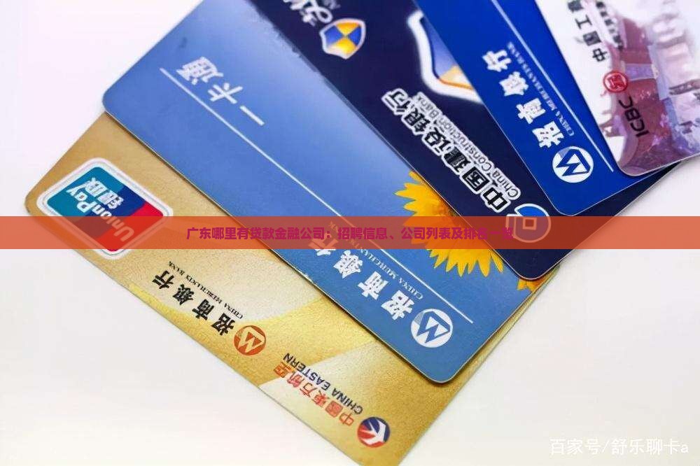 广东哪里有贷款金融公司