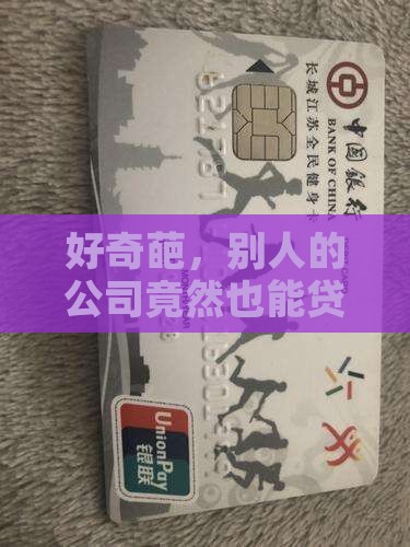 别人的公司能贷款吗