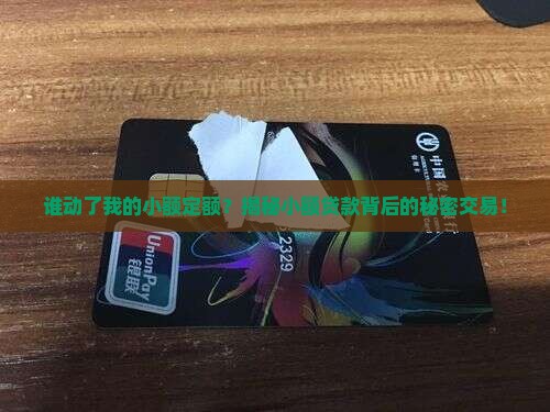 小额贷款已转卖