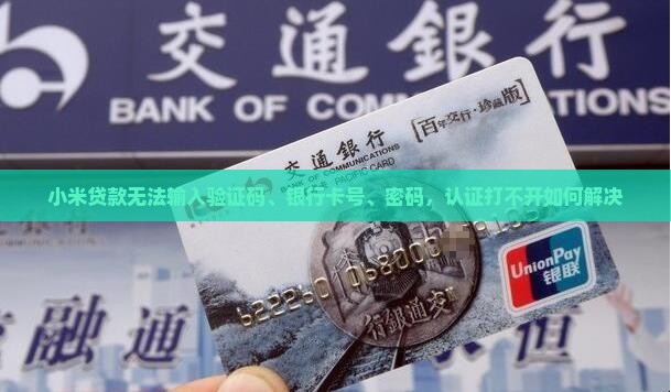 小米贷款无法输入