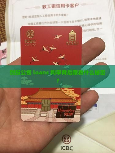 创投公司贷款利率