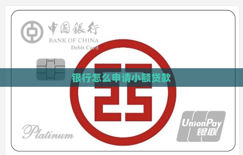 如何从银行借小额贷款