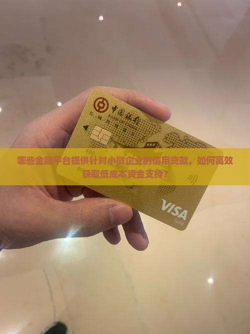 哪些平台是信用贷款