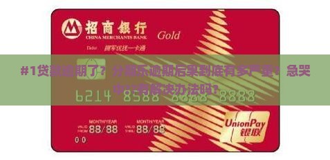 分期乐贷款逾期后果
