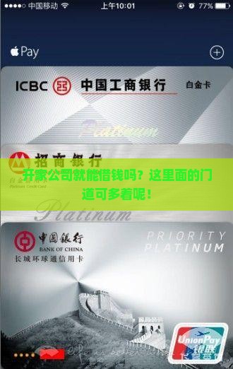 开了公司是不是可以贷款