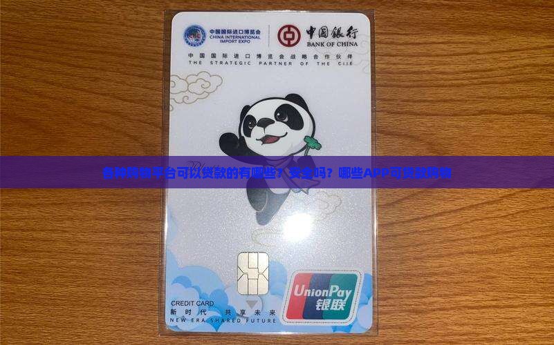 各种购物平台可以贷款