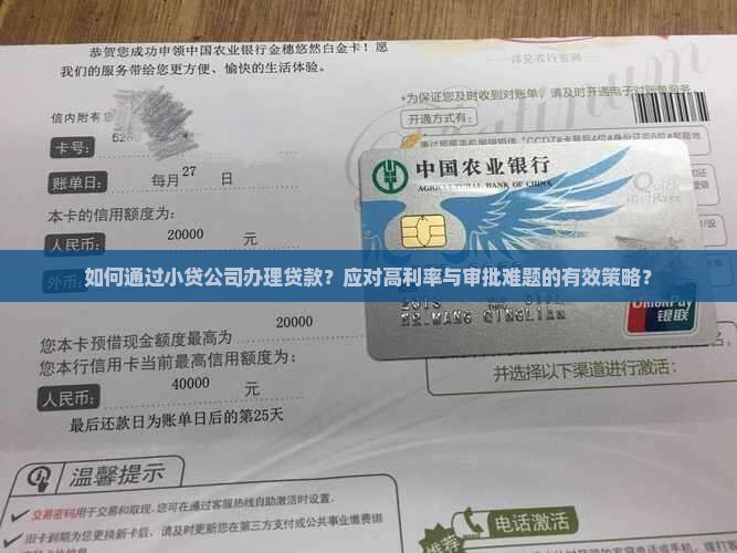 可以找小贷公司办贷款吗