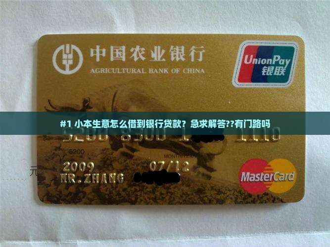 去银行小额贷款的条件