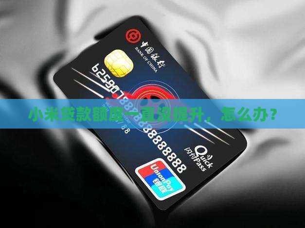 小米贷款额度一直没提升