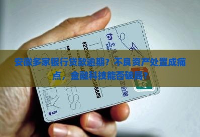 安徽多家银行贷款逾期