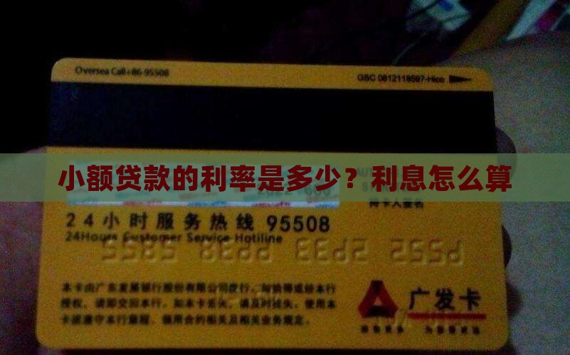 小额贷款一般年化多少