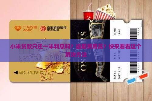 小米贷款只还一半利息吗