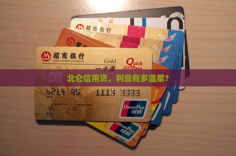 北仑信用贷款利息多少