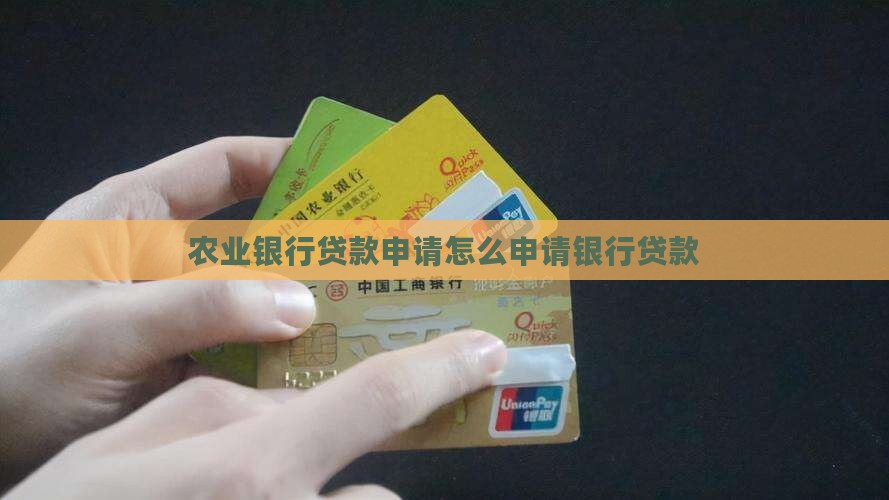 农行网上贷款申请