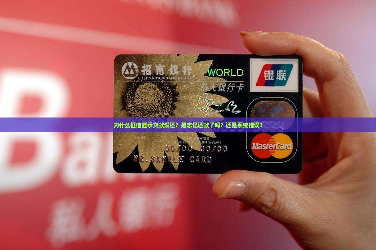 征信显示贷款没还