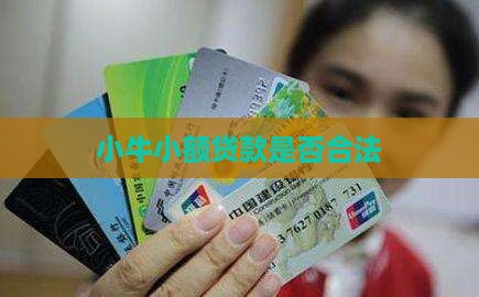 小牛投资小额贷款合法吗