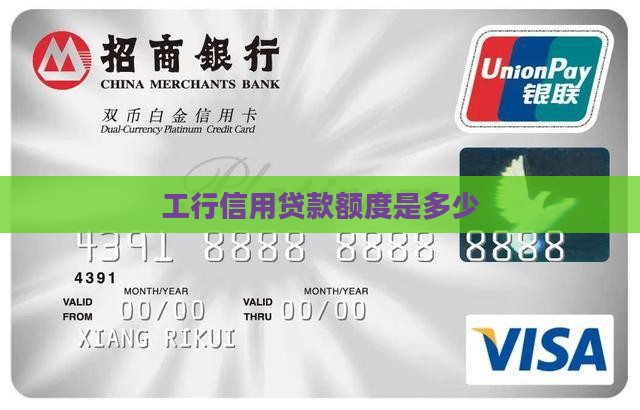 工行信用贷款额度是多少