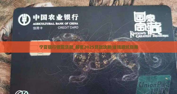 宁夏银行银阳贷款