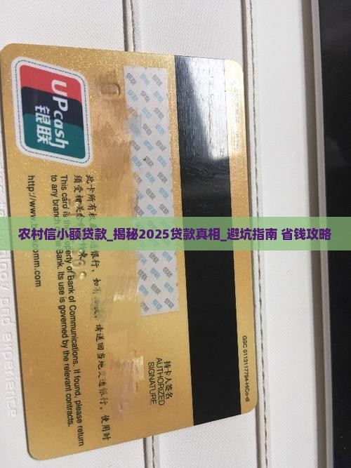 农村信小额贷款
