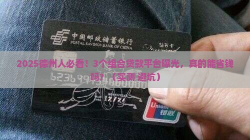 德州组合贷款平台有哪些 德州组合贷款平台有哪些
