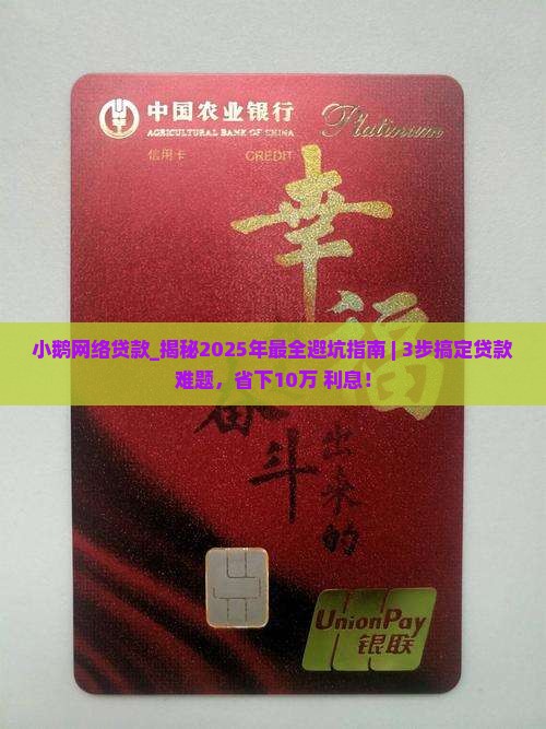 小鹅网络贷款