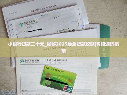 小银行贷款二十元