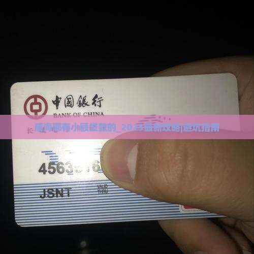 威海哪有小额贷款的 威海哪有小额贷款的