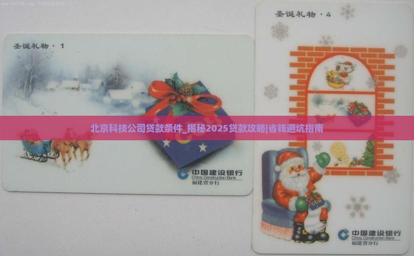北京科技公司贷款条件