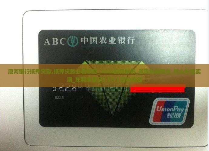 唐河银行抵押贷款