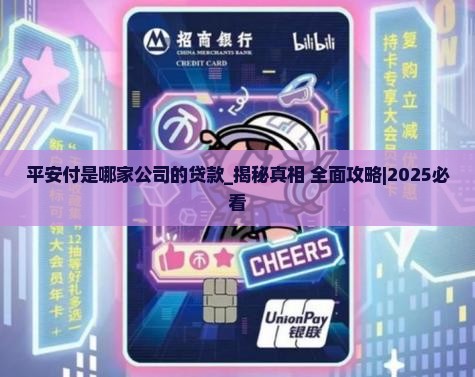 平安付是哪家公司的贷款