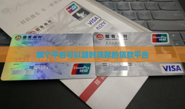 哪个平台可以随时贷款的