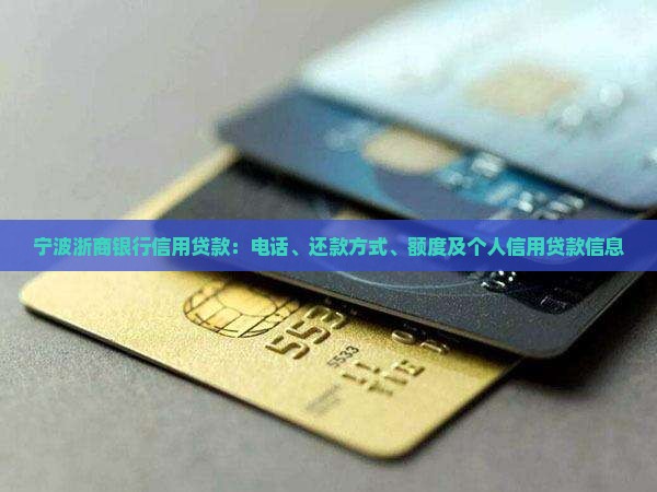 宁波浙商银行信用贷款