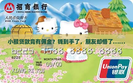 小额贷款给佣金