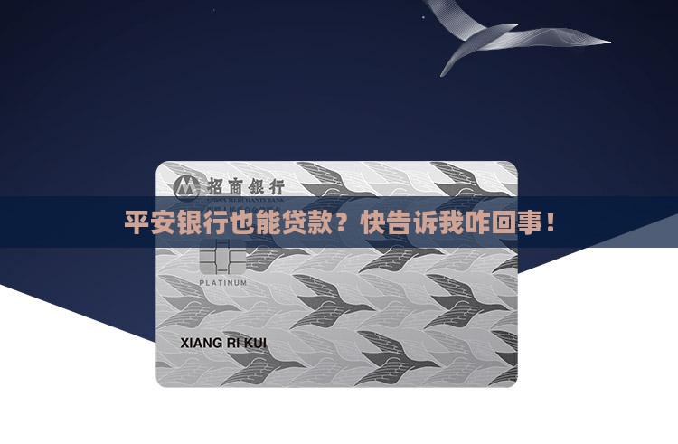 平安银行提供贷款服务吗