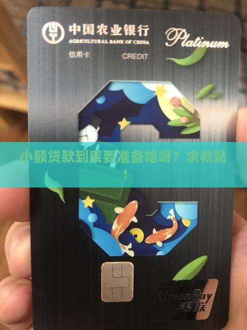 小额贷款需要什么资料呢