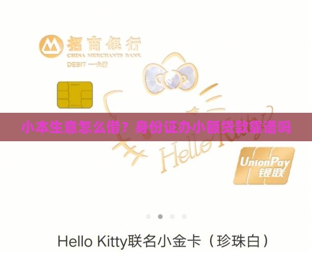 小额贷款用身份证