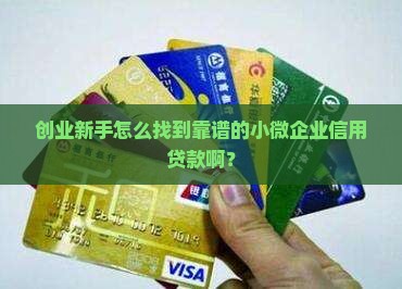 哪有小微企业信用贷款