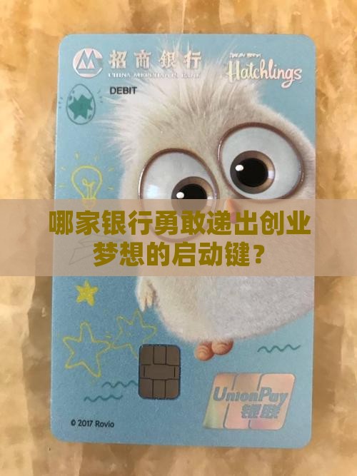 发放创业贷款银行