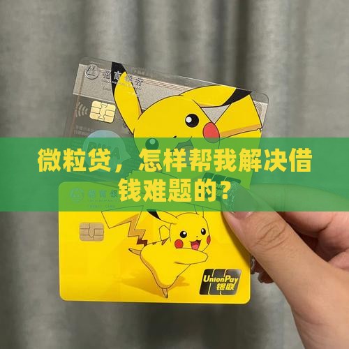 微粒贷能做什么贷款